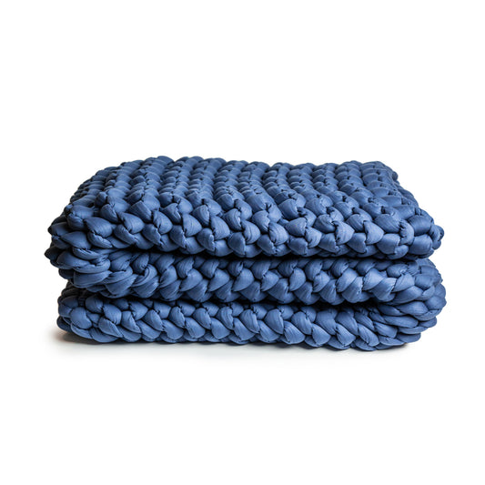 Cozy Cotton Knit Weighted Blanket